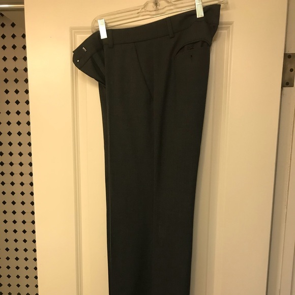 Theory One Botton Charcoal Grey Suit - Picture 2 of 4